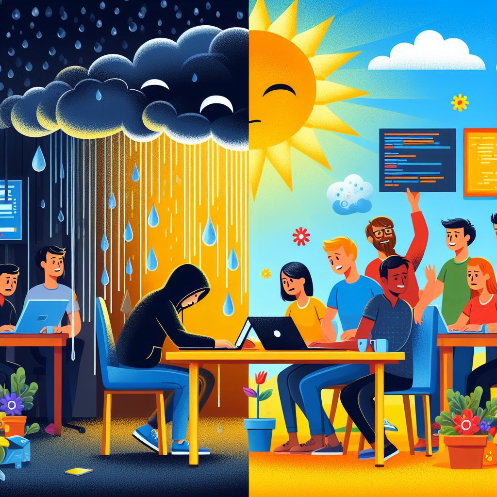 Software developer experiencing imposter syndrome